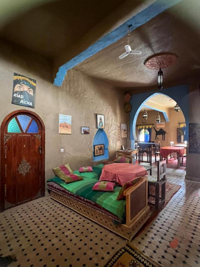 Riad Aicha & Camel Trekking Merzouga Exteriör bild