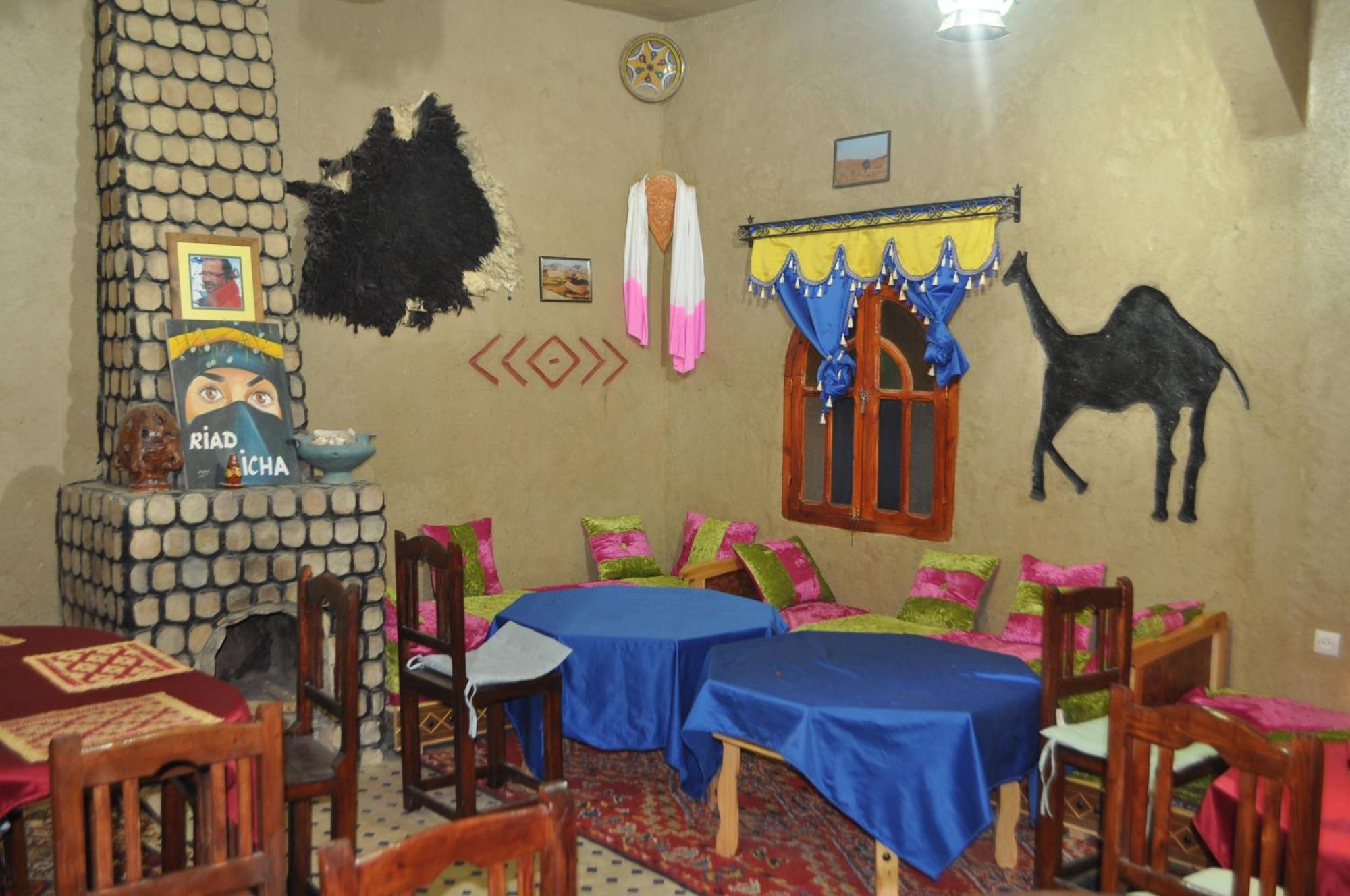 Riad Aicha & Camel Trekking Merzouga Exteriör bild